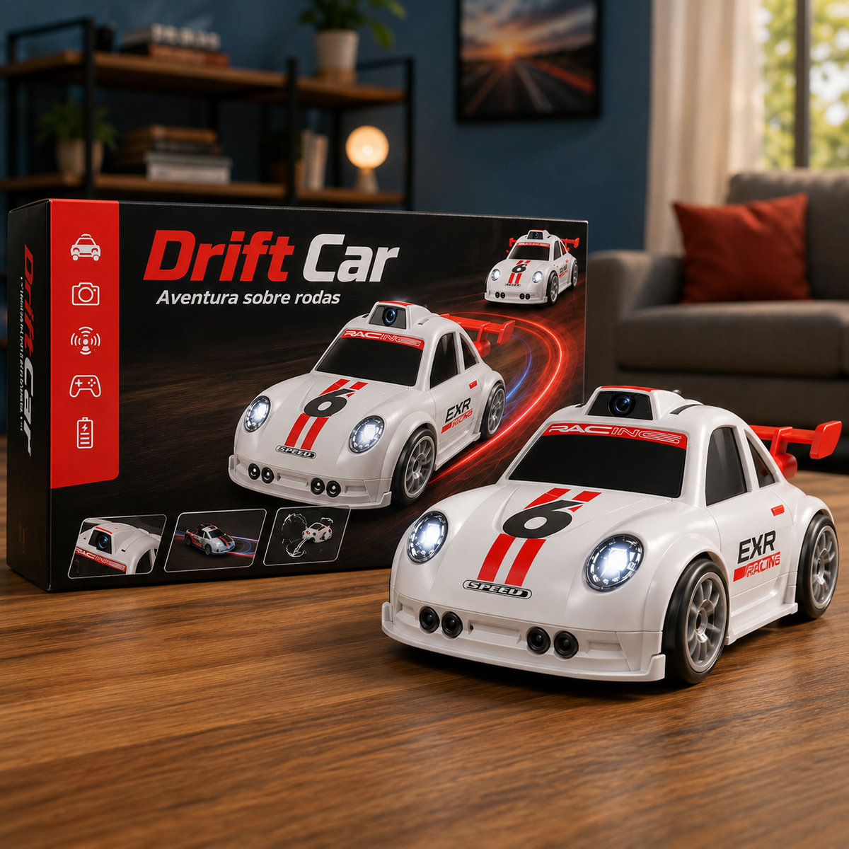 Drift Car - Aventura sobre rodas