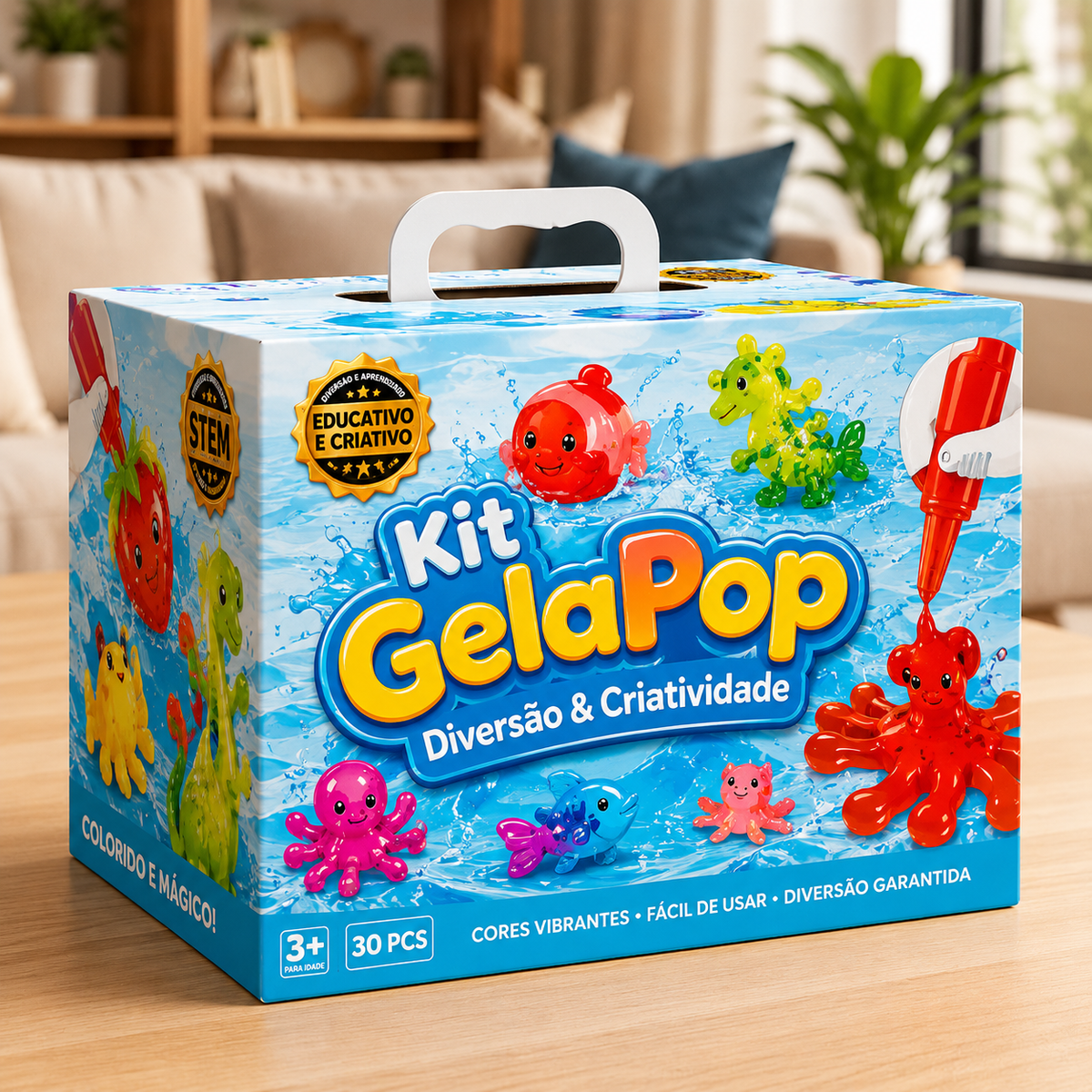 Kit GelaPop - Diversão & Criatividade
