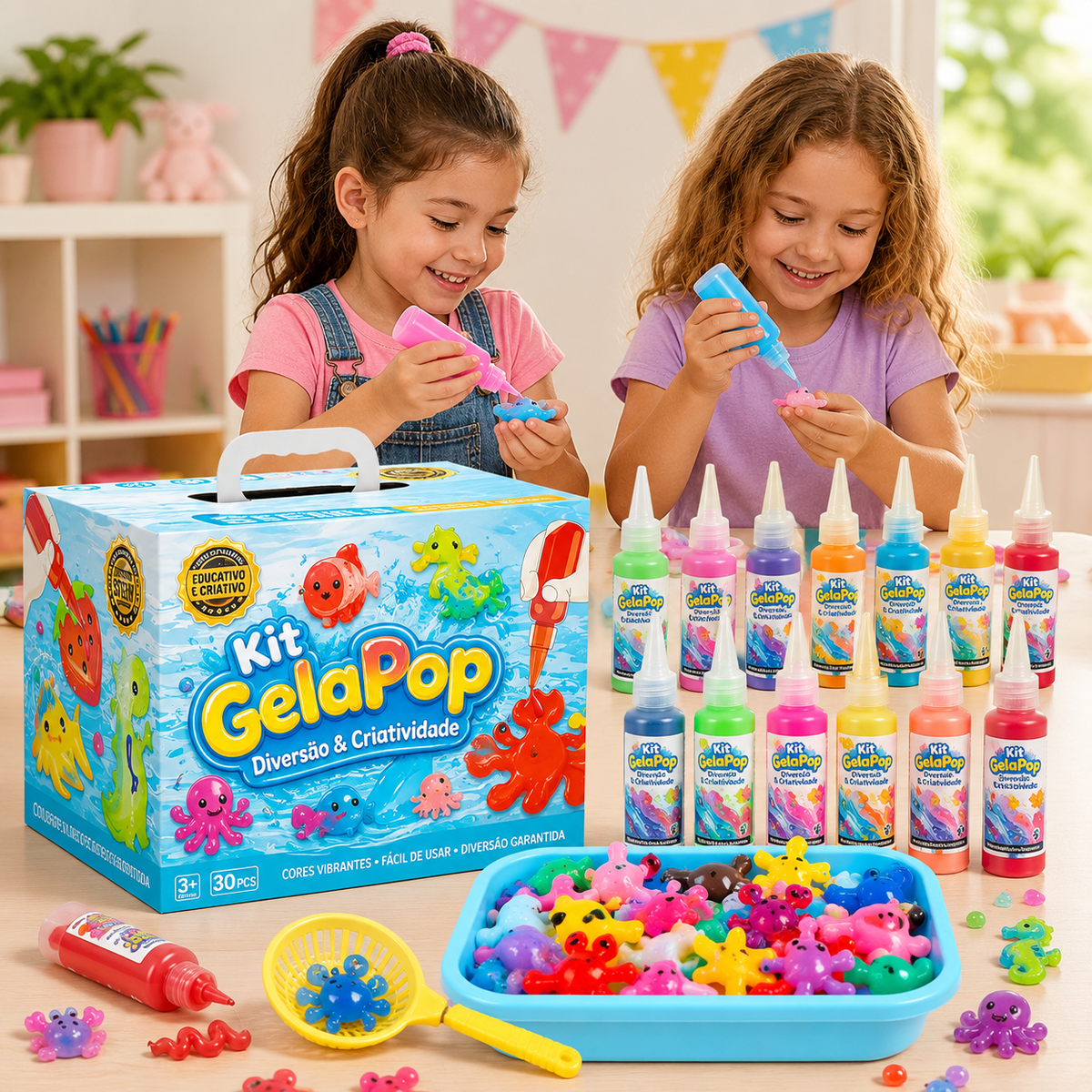 Kit GelaPop - Diversão & Criatividade