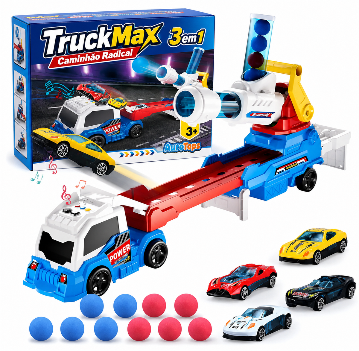 TruckMax – Caminhão Radical 3 em 1