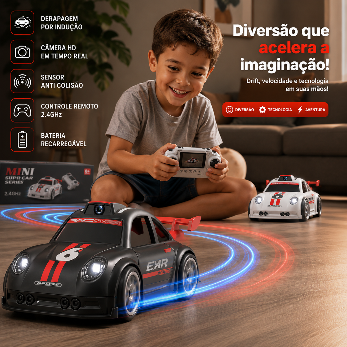 Drift Car - Aventura sobre rodas